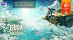 Win a Copy of The Legend of Zelda Tears of the Kingdom or a $60 Gaming Gift Card from daMuffinMan007