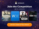 Win 1 of 3 €50 Kinguin Gift Cards from Kinguin x Blue and Queenie