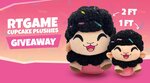Win 1 of 4 Cupcake Plushies from RTGameCrowd