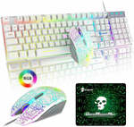 RGB Backlit Gaming 104 Keys Keyboard Mouse Pad Combo $29.99 @ Shine Kids World