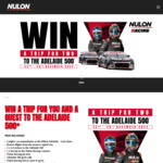 Win a 4-Night Trip for 2 to The Adelaide 500 Worth up to $4,000 from Nulon