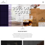 20% off Coffee & Chocolate + Delivery ($0 with $70 BNE/MEL/SYD Order) @ Black Drum Roasters