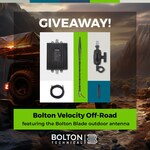 Win a Bolton Velocity Off-Road Vehicle Signal Booster from Bolton Technical