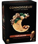 ½ Price Connoisseur Gourmet Ice Creams (New Flavours) Pack of 4 $4.75, 1 Ltr Tub $6 ea @ Woolworths