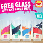 Free Limited Edition Glass with Any Large Meal @ Hungry Jack's