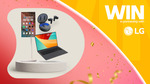 Win 1 of 6 LG Prize Packs (Laptop, Portable Screen and Earbuds) Worth $4,777 from Seven Network