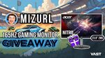 Win a 165hz Gaming Monitor from Mizu & Vast