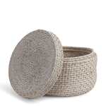 Round Lidded Basket $10 (Was $79.95) + Delivery ($0 C&C / $99 Order) @ Freedom