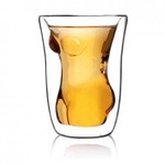 Double Layer Woman Body Design Crystal Cup for $5.49 USD + Free Shipping