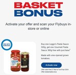BOGOF: Buy One Leggo's Pasta Sauce 500g, Get One Gourmet Pasta Sauce 360g Free at Coles @ Flybuys (Activation Required)