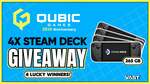 Win 1 of 4 Steam Deck's from Qubic Games & Vast
