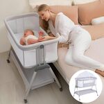 Timkos (30% off) Baby Bassinet with Mattress, Bassinet Co Sleeper 3-in-1 Bedside Bassinets $146 Delivered @ Wuciray-AU Amazon AU