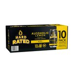 Hard Rated 375ml Can 10-Pack $35 (Was $52, In-Store Only, Coles Shopper Docket Required, Excludes NT & Northern WA) @ Liquorland