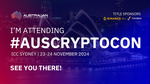 Two-Day Passes from $71.10 (10% off, Was $79) to Australian Crypto Convention, 23-24 November, Sydney