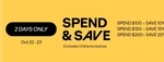 Spend $100 Save 10%, Spend $150 Save 15%, Spend $200 Save 20% Online Only (Excludes Online Exclusives) @ Decathlon