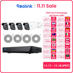 Reolink 8ch 2TB NVR + 4x 8MP Cams $378.02 or 4x 5MP Cams $274.10 @ AliExpress Reolink Official Store