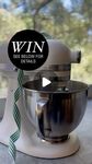 Win a KitchenAid KSM195 Artisan Porcelain White Stand Mixer Valued at $1,049 from Minimax + KitchenAid + Style My Plate