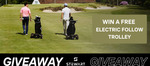 Win a Q Follow Hands-Free Electric Golf Cart Valued at $5,199 from Stewart Golf Australia