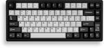 Chilkey ND75 Tri-Mode Mechanical Keyboard Blue Lotus Switch - Jet Black $129 (Save $26) + Shipping ($0 C&C) + Surcharge @ Umart