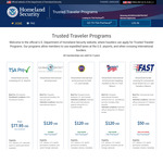 United States Global Entry Program US$120 ($193.80) @ Trusted Traveler Programs, Department of Homeland Security