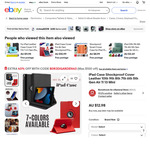 40% off iPad Case - Starting from $7.79 Delivered (Was $12.98) @ Boredroom eBay