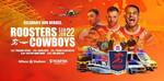 [NSW] NRL Roosters V Cowboys, Allianz Stadium, June 22 - Junior Ticket (Cat 2 or GA) $5 with Adult Ticket @ Ticketek