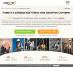 [Windows] Free VideoProc Converter AI V7.5 (Was US$78.90) – Restore Old & Blurry Videos to 4K with AI @VideoProc