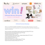 Win over $6000 of Baby or Nursery Items from One Fine Baby