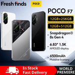 POCO F7 12GB/256GB + 2 Screen Protectors US$350.97 (~A$550.82) Delivered @ POCO Official Store via AliExpress