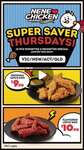 [VIC, NSW, ACT, QLD] 10pcs Original Fried Chicken $9.90, 10pcs Flavoured $10.90 Every Thursday @ Nene Chicken