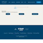 50% off G'day Rewards Membership - $25 for Two Years for New & Expired Members