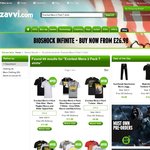 Everlast Mens 2 Pack T Shirts - Black $16  Delivered from ZAVVI