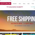 FREE Shipping on All Australian Order Cotton On Online