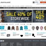 Jeanswest 40% Storewide Online until Monday 3rd June