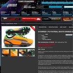 Puma Evospeed 1 FG Football Boots (Orange/ Charcoal) $78 Delivered