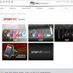 MEElectronics Sports Earphones: M6 US $12.99 S6P $29.99 + $6 Postage