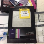 Toshiba Coloured Back Cover for 10 Inch Tablet - $0.50, Officeworks Five Dock NSW