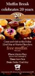 Free Muffin Break Muffin at Martin Place (Friday, 22nd May)