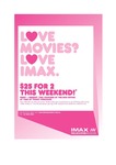 IMAX Melbourne - $25 for Two People to See a Movie