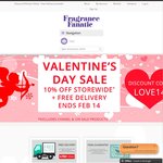 Last Minute Valentines Perfume Sale - 15% off with Free Shipping 
