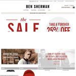 Ben Sherman - Take a Further 25% off Already Reduced Items