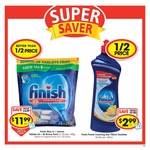 50%+ off Johnson's Baby Wipes 3x80 $5.99 [VIC] Finish Max-In-1 52 Tablets $11.99 [NSW] @ Supa IGA