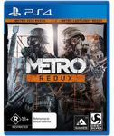 Metro Redux $59.20 (PS4 & Xbox One) @JB HI FI (When You Use 20% off Sign up Voucher)