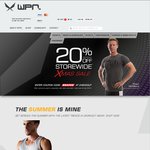 WPN. Active Wear Xmas Sale 20% Off Storewide