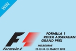 Win Tickets to The 2015 Formula 1 Rolex Australian Grand Prix from Plus Rewards
