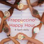 Starbucks Half Price Frappucino Happy Hour 9-22 Feb, 4pm-5pm Every Day