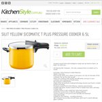 Silit Sicomatic T Plus Pressure Cooker 6.5L @ $194 Delivered from Kitchen Style