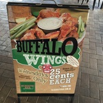 Buffalo Wings $0.25ea on Wednesdays at Burrito Bar (Drink Purchase Required) (QLD)