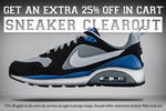 Sneaker Clearance 25% off in Cart @ COTD