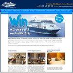 Win a 4 Night Cruise on P&O Cruises New Pacific Aria from Cruise Holidays